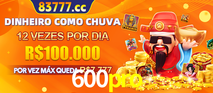 Banner do programa de recompensas Recomende para amigos do 600pro, detalhando os bônus por convidar amigos, com prêmios que chegam a R$288.888.