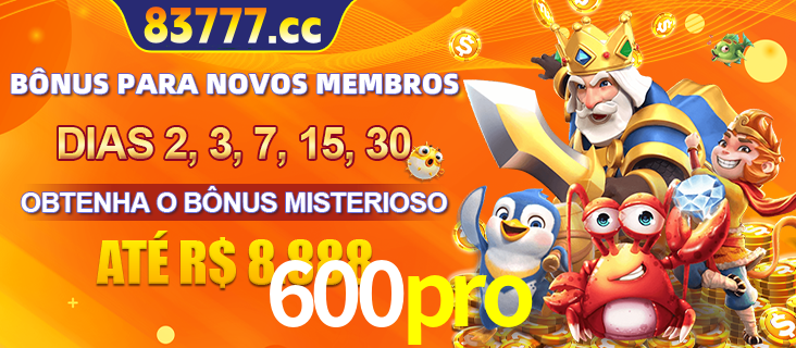 Anúncio dos benefícios para Membro VIP Sênior na plataforma 600pro, incluindo bônus promocionais, semanais e mensais, ilustrado com o personagem Fortune Tiger.
