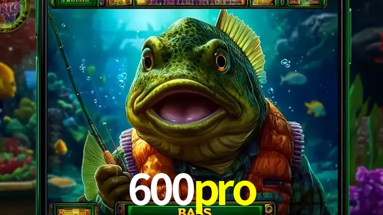 Personagem de peixe pescador do popular jogo de slot com tema de pescaria, uma das emocionantes opções de caça-níqueis para jogar e ganhar no cassino 600pro.